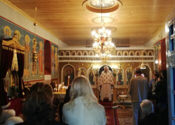 Με λαμπρότητα εορτάστηκε η μνήμη της Αγίας  Βαρβάρας στον ομώνυμο Ιερό Ναό στον Κοκκινόλογγο Σαργιάδας