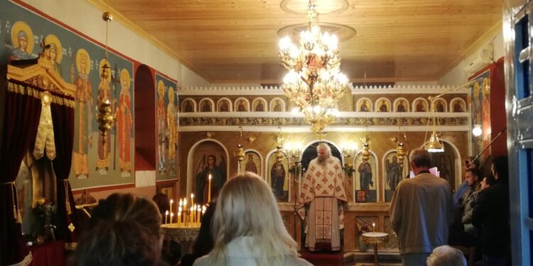 Με λαμπρότητα εορτάστηκε η μνήμη της Αγίας  Βαρβάρας στον ομώνυμο Ιερό Ναό στον Κοκκινόλογγο Σαργιάδας