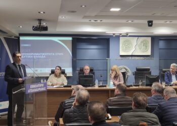 Ο δήμαρχος Αγρινίου στην ημερίδα για την επιχειρηματικότητα στην Δ.Ε : Στηρίζουμε την τοπική επιχειρηματικότητα
