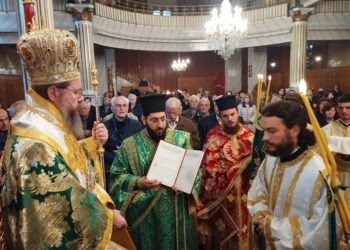 Αμφιλοχία:Χειροτονία του Διακόνου Πατρός Ιακώβου   ( Γερασίμου Τρομπούκη )