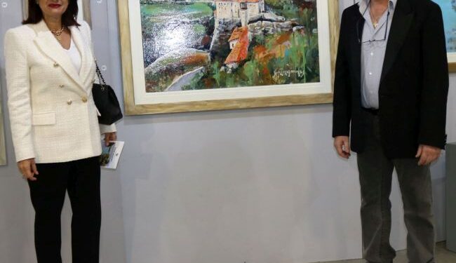 Εγκαίνια έκθεσης του Χαράλαμπου Ζαχαρόπουλου με τον τίτλο «Χρώμα και Νερό»