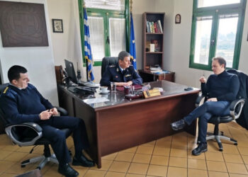 Με στελέχη της Αστυνομικής Διεύθυνσης Ακαρνανίας συναντήθηκε ο Μίλτος Ζαμπάρας