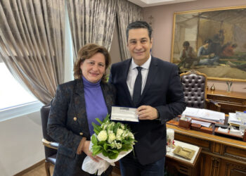 Ο Δήμαρχος Αγρινίου συναντήθηκε με την Ολυμπία Βικάτου