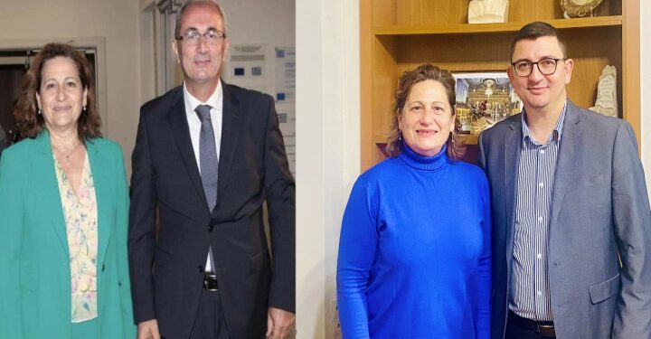 Συγχαρητήρια  Κωνσταντάρα-Τριανταφυλλάκη στην Ολυμπία Βικάτου