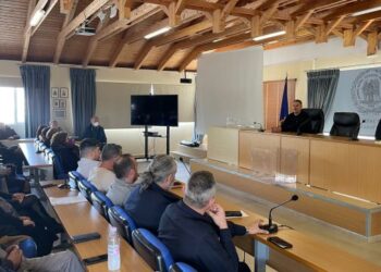 Δήμος Μεσολογγίου:Συνάντηση Σπύρου Διαμαντόπουλου με εργαζόμενους του προγράμματος 55-67