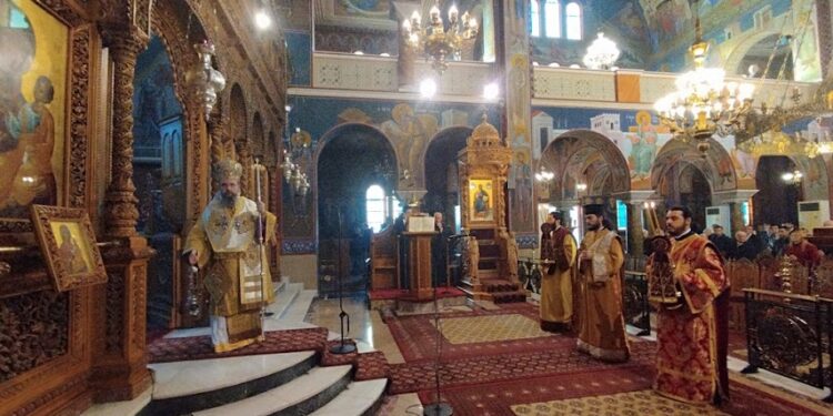 Η πρώτη του Έτους στο Αγρίνιο-Με λαμπρότητα εορτάστηκε η μνήμη του Μεγάλου Βασιλείου