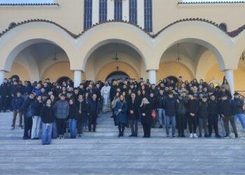 Υποδειγματική Θεία Λειτουργία για τους μαθητές του 4ου Λυκείου Αγρινίου