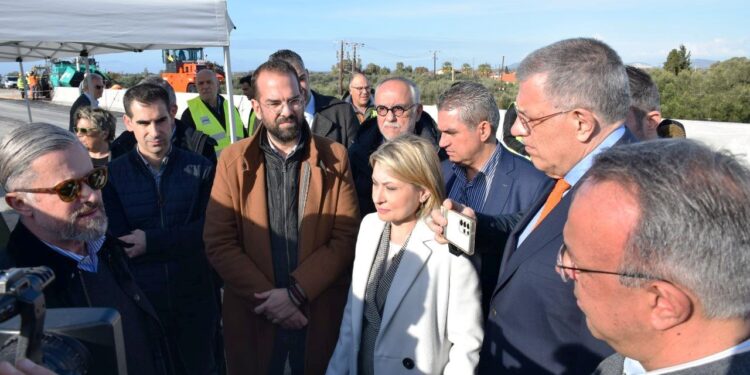 Δήλωση Περιφερειάρχη, Νεκτάριου Φαρμάκη, κατά την επίσκεψή του στο έργο της Πατρών – Πύργου με την πολιτική ηγεσία του Υπουργείου Υποδομών