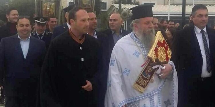 Με λαμπρότητα εορτάστηκαν τα Άγια Θεοφάνεια στη Βόνιτσα