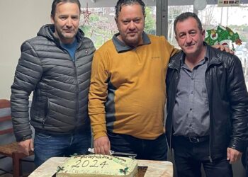 Ο Πολιτιστικός Σύλλογος Φλωριάδας έκοψε την βασιλόπιτα