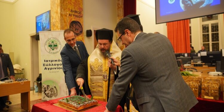 Kοπή πρωτοχρονιάτικης πίτας ιατρικού συλλόγου Αγρινίου & εκδήλωση βράβευσης