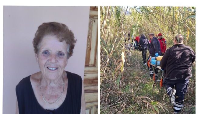 Βρέθηκε η ηλικιωμένη που αγνοούνταν στο Μεσολόγγι