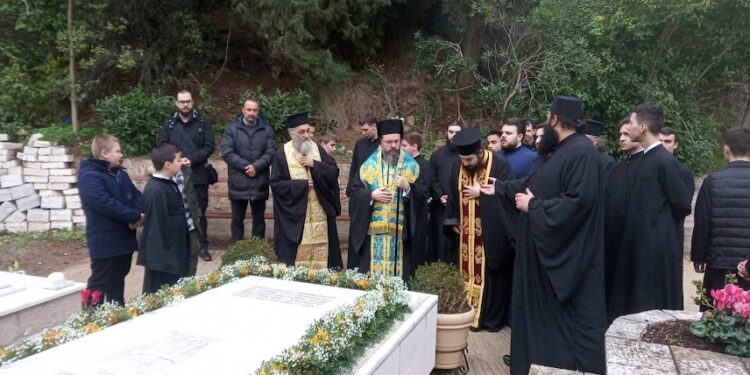 Κοπή Βασιλόπιττας στην Ιερά Μονή Εισοδίων της Θεοτόκου Μυρτιάς Θέρμου