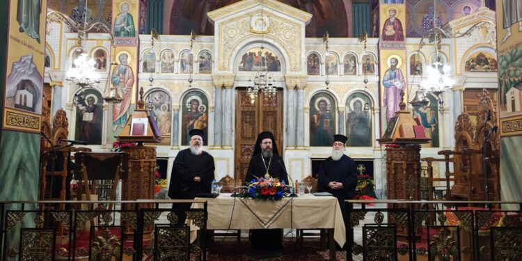 Ιερατική Σύναξη με θέμα το Μυστήριο της Ιερωσύνης στην Ιερά Μητρόπολη Αιτωλίας και Ακαρνανίας