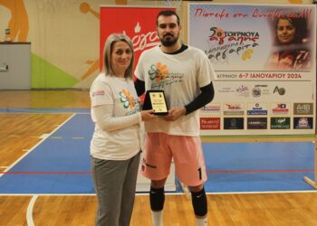 Ολοκληρώθηκε με επιτυχία στο ΔΑΚ Αγρινίου το 5ο τουρνουά αγάπης “Μαργαρίτα Σαπλαούρα”