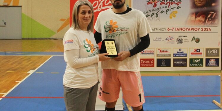 Ολοκληρώθηκε με επιτυχία στο ΔΑΚ Αγρινίου το 5ο τουρνουά αγάπης “Μαργαρίτα Σαπλαούρα”
