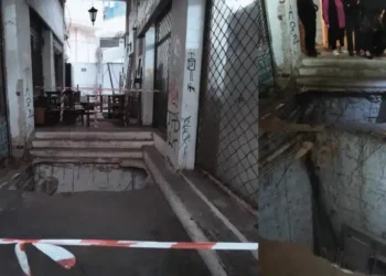 «Περπατούσαμε και το έδαφος υποχώρησε, με πλάκωσαν πέτρες» λέει η 19χρονη που την «κατάπιε» τρύπα στη Θεσσαλονίκη