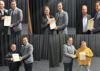 Με βραβεύσεις η κοπή πίτας των εργαζομένων του Δήμου Αγρινίου