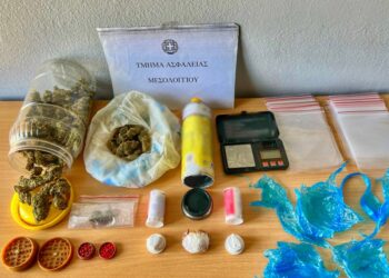 Ο αστυνομικός σκύλος Ασφάλειας Μεσολογγίου «Sporty» εντόπισε κοκαΐνη-κάνναβη