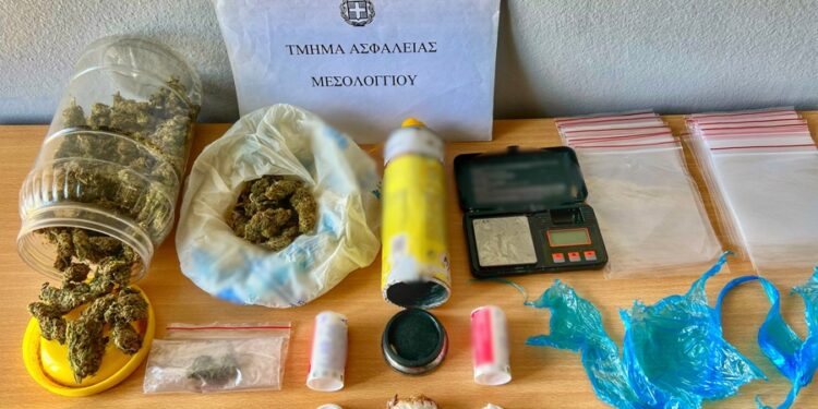 Ο αστυνομικός σκύλος Ασφάλειας Μεσολογγίου «Sporty» εντόπισε κοκαΐνη-κάνναβη