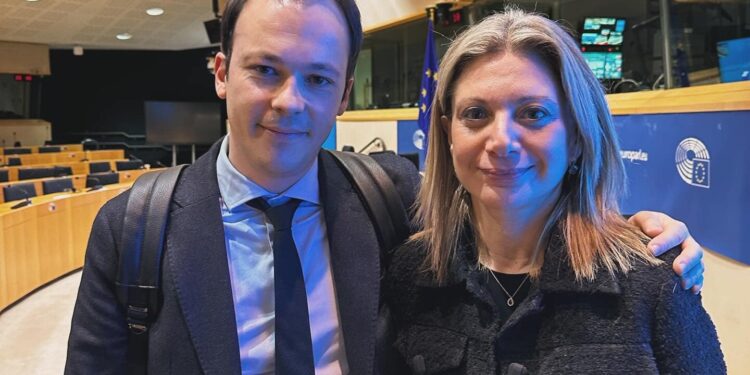 Παρέμβαση Μίλτου Ζαμπάρα στην εκδήλωση για την τραγωδία των Τεμπών στις Βρυξέλλες