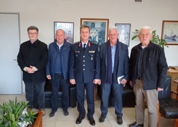 Εθιμοτυπική επίσκεψη του Συνδέσμου Αποστράτων π. Χωροφυλακής και Ελληνικής Αστυνομίας Αχαΐας