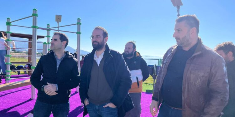  Παραδόθηκαν σε χρήση δυο ακόμη χώροι αναψυχής σε Σταμνά και Αγγελόκαστρο