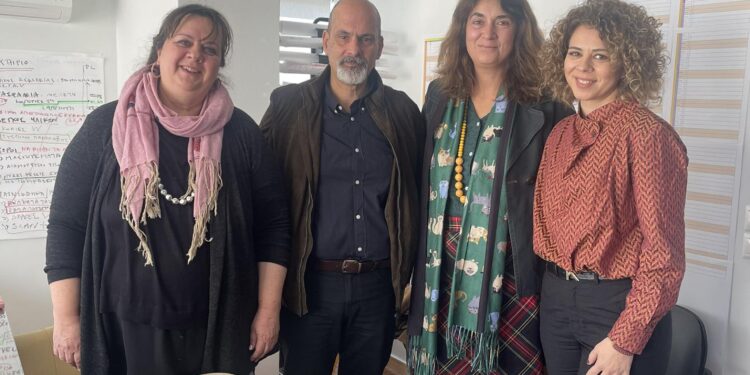 Συνάντηση του Αναπληρωτή Περιφερειάρχη Χαράλαμπου Μπονάνου με στελέχη του Ελληνικού Κέντρου Κινηματογράφου.