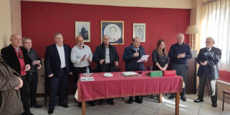 Το Κεντρικό Συμβούλιο της Ομοσπονδίας Συλλόγων Βάλτου Αιτωλοακαρνανίας έκοψε την πρωτοχρονιάτικη πίτα