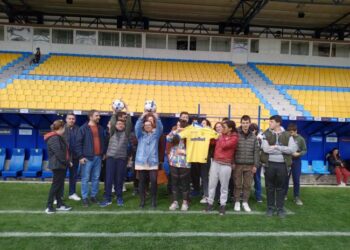 Το Ειδικό Επαγγελματικό Γυμνάσιο-Λύκειο Μεσολογγίου στο γήπεδο του Παναιτωλικού