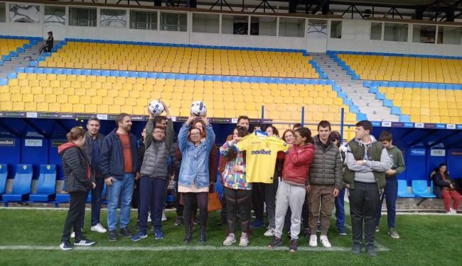 Το Ειδικό Επαγγελματικό Γυμνάσιο-Λύκειο Μεσολογγίου στο γήπεδο του Παναιτωλικού