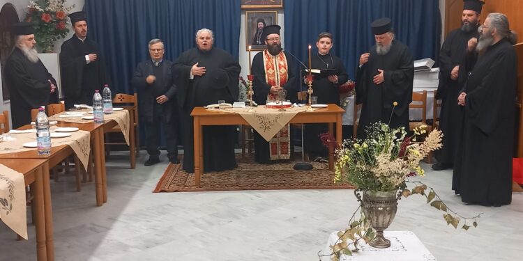Εορτασμός των Αγίων τριών Ιεραρχών από το παράρτημα Αιτωλοακαρνανίας της ΠΕΘ