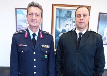 Εθιμοτυπική επίσκεψη του Κεντρικού Λιμενάρχη Πατρών στη Γενική Περιφερειακή Αστυνομική Διεύθυνση Δυτικής Ελλάδας