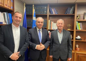 Συνάντηση Ένωσης Ξενοδόχων Αιτωλοακαρνανίας  με τον Νίκο Παπαθανάση