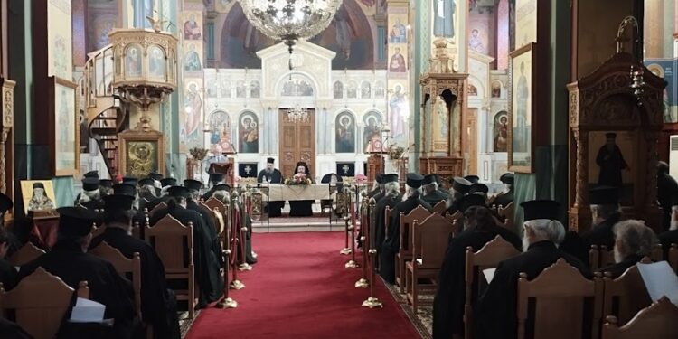 Αγρίνιο/Γενική Σύναξη των Κληρικών της Μητρόπολης με θέμα το Ιερό Μυστήριο του Γάμου