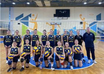 Προπόνηση των κοριτσιών του βόλευ του Παναιτωλικού με τον Ομοσπονδιακό Προπονητή Βασίλη Θεοδωράκη