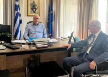 Επαφές του δημάρχου Θέρμου στο υπουργείο Εσωτερικών
