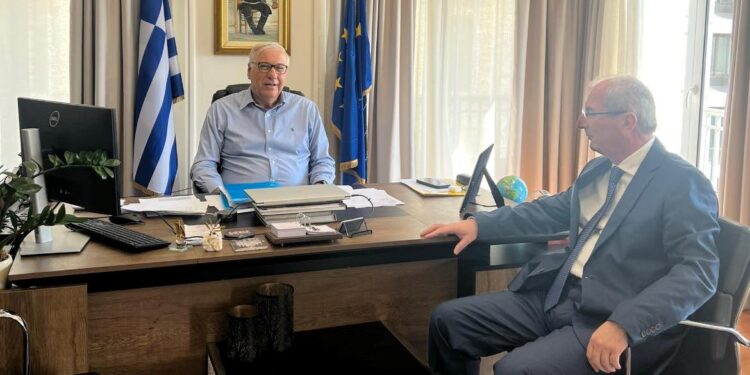 Επαφές του δημάρχου Θέρμου στο υπουργείο Εσωτερικών