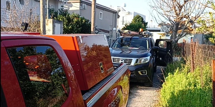 Τραγωδία στην Ναύπακτο: Απανθρακωμένο ζευγάρι ηλικιωμένο σε κατοικία (βιντεο)