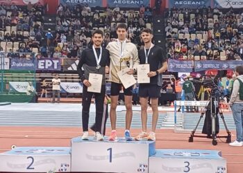 Σπουδαίες αγωνιστικές  παρουσίες  είχε ο ΓΑΣ Αγρινίου  στο Πανελλήνιο Πρωτάθλημα Κλειστού Στίβου αντρών γυναικών στο Στάδιο Ειρήνης Φιλίας