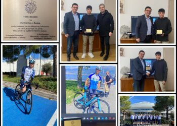 Ο Δήμος Ξηρομέρου τίμησε τον αθλητή Κωνσταντίνο Φραίμη