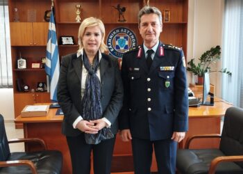 Επίσκεψη Αντιπεριφερειάρχη Κοινωνικής Πολιτικής και Οικογένειας στη Γενική Περιφερειακή Αστυνομική Διεύθυνση Δυτικής Ελλάδας
