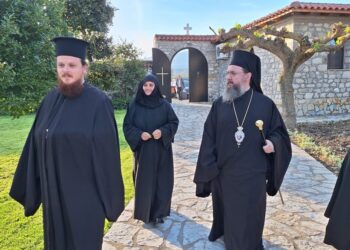 Στην γυναικεία Ιερά Μονή Αγίου Δημητρίου στον Δρυμό Βονίτσης ο Μητροπολίτης