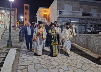 Ο Εσπερινός του Αγίου Αλεξίου στα Κλεισορρεύματα Αιτωλοακαρνανίας