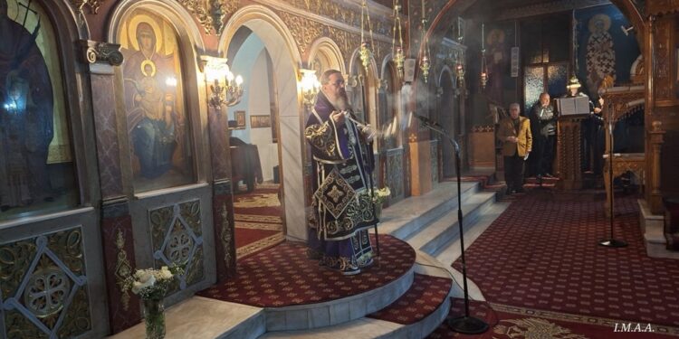 Κατανυκτική ατμόσφαιρα στις εκκλησίες την Α’ Εβδομάδα των Νηστειών στη Μητρόπολη Αιτωλίας & Ακαρνανίας