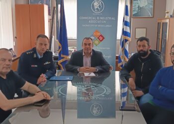 Ο Εμποροβιομηχανικός Σύλλογος Μεσολογγίου ευχαριστεί την Α.Δ  Αιτωλίας