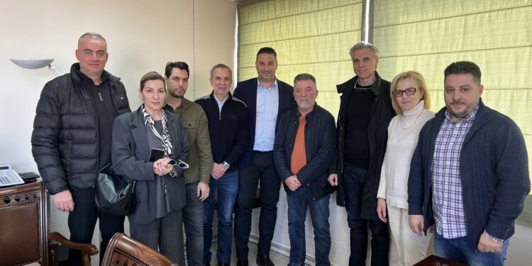 Συνάντηση Αντιπεριφερειάρχη Αιτωλοακαρνανίας Θ. Μαυρομμάτη με Συλλόγους επαγγελματιών