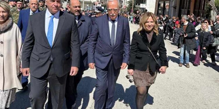 Η Χριστίνα Σταρακά στα Καλάβρυτα για την επέτειο της Εθνικής Παλιγγενεσίας