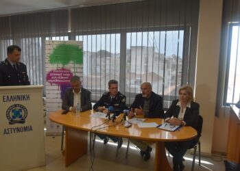 Κοινή συνέντευξη τύπου για το θεματικό πάρκο «Χτίζουμε τοίχο στην παραβατικότητα ανηλίκων»