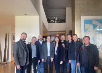 Συνάντηση της Ένωσης Ξενοδόχων Αιτωλοακαρνανίας με την Έλενα Κουντουρά